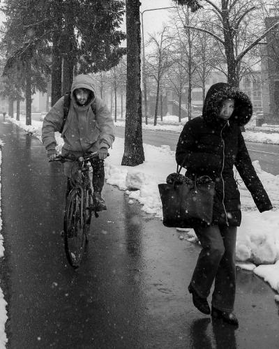 Snö i April