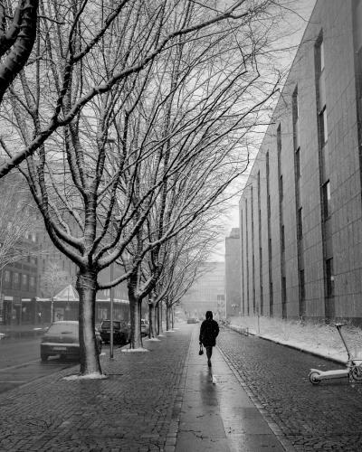 Snö i April