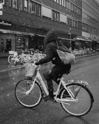 Snö i April