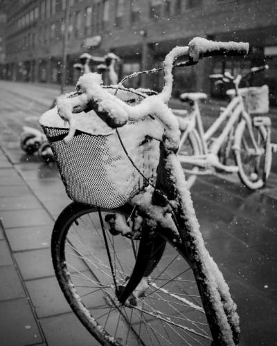 Snö i April