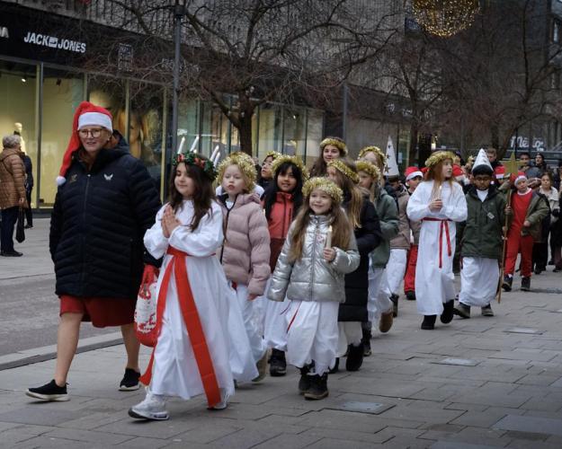 Lucia i Västerås City