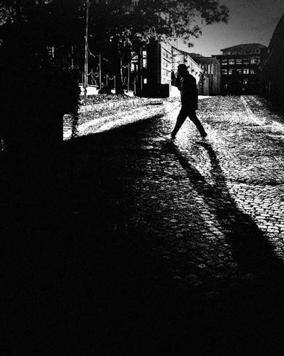 Svartvita foton fotograferat i Västerås
