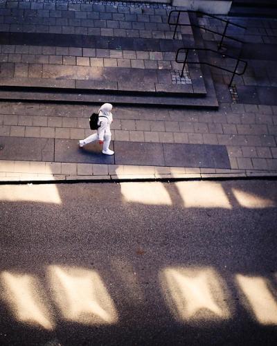 Foto vid skrapan i Västerås, gatufoto