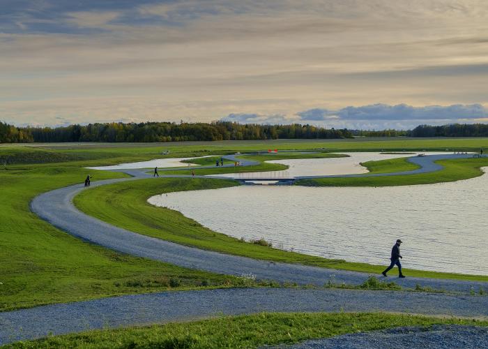 Våt Vatten park i Västerås.